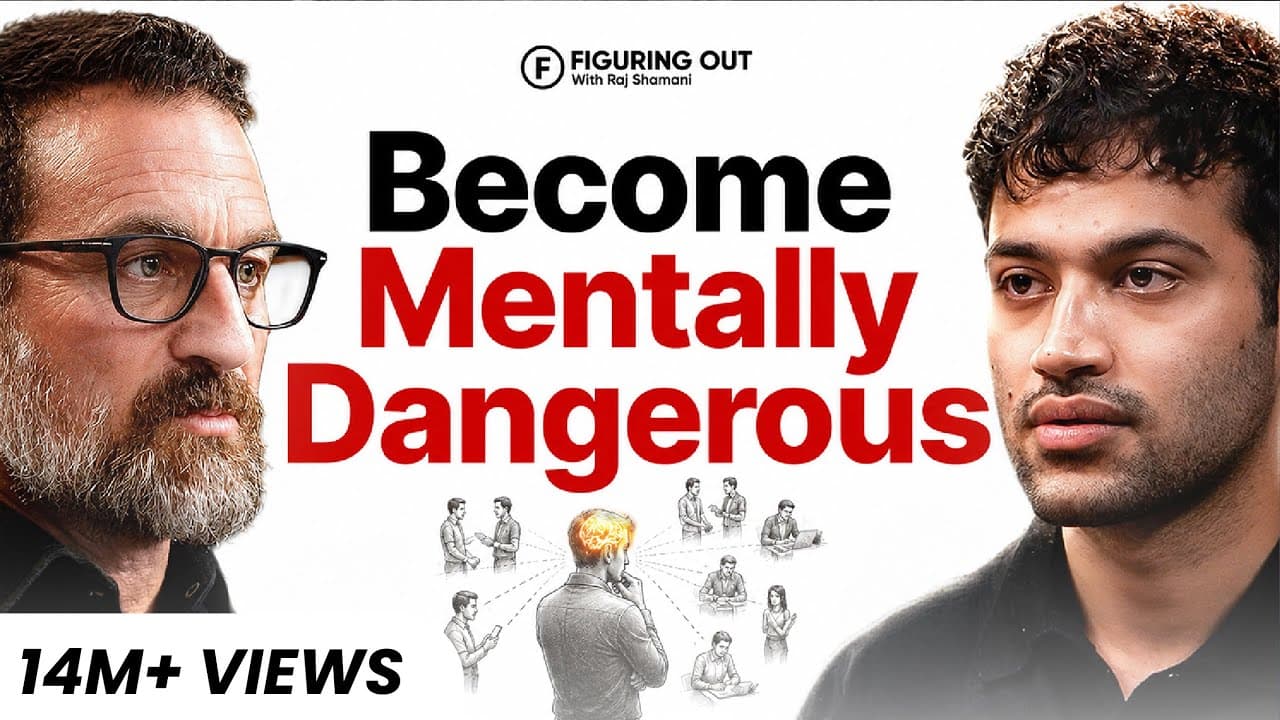 Become Mentally Dangerous With These Daily Habits by Andrew Huberman / Raj Shamani — YouTube thumbnail